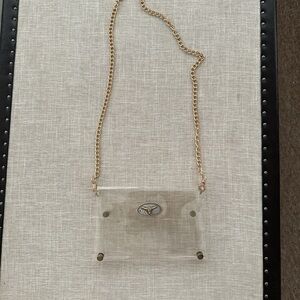 Clear Retro Style Longhorn Crossbody